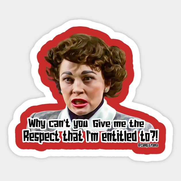 Mommie Dearest Sticker by Camp.o.rama